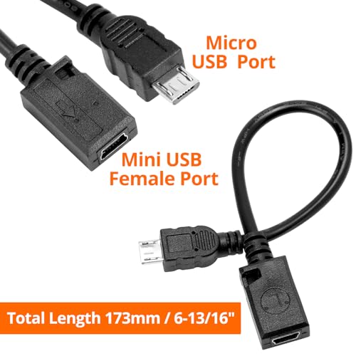 Kit de câbles pour caméra embarquée QWORK avec protection de batterie et adaptateurs - 4