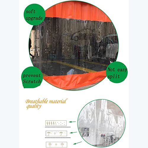 Bâche transparente imperméable 47 tailles modèle garage - 7
