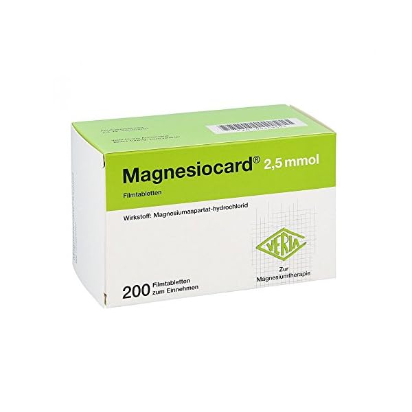 MAGNESIOCARD 2,5 mmol Filmtabletten 200 St