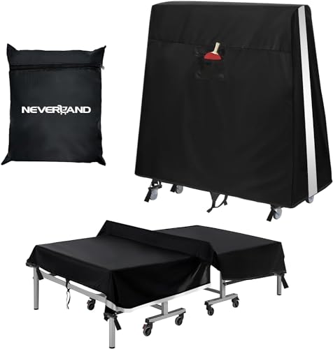 Funda Mesa Ping Pong Exterior Neverland 420D Oxford Cubierta Mesa Ping Pong Impermeable Funda Protectora para Mesa Ping Pong 165 * 70 * 185 cm