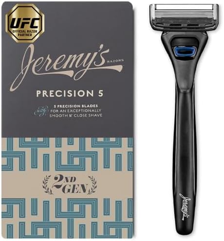 Amazon.com: Jeremy’s Razors for Men, Precision 5 Shaving Kit, 4 Razor ...