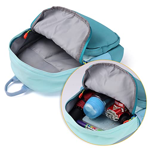 Image of Zicac Children's Cute Canvas Backpacks Toddler Backpack (Blue)