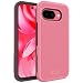 Produktbild TUDIA DualShield Grip kompatibel mit Google Pixel 9a 2025 Hülle [MergeGrip] Militärqualität doppellagig stoßfest robust strapazierfähig Schutzhülle fürs Handy  Rauchiges Rosa