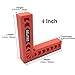 Relitec R Positioning Squares, 90 Degree Corner Clamp, Woodworking Tool, Right Angle Clamps, Carpenter Tool for Picture Frames, Boxes, Cabinets or Drawers, Set of 8 （4