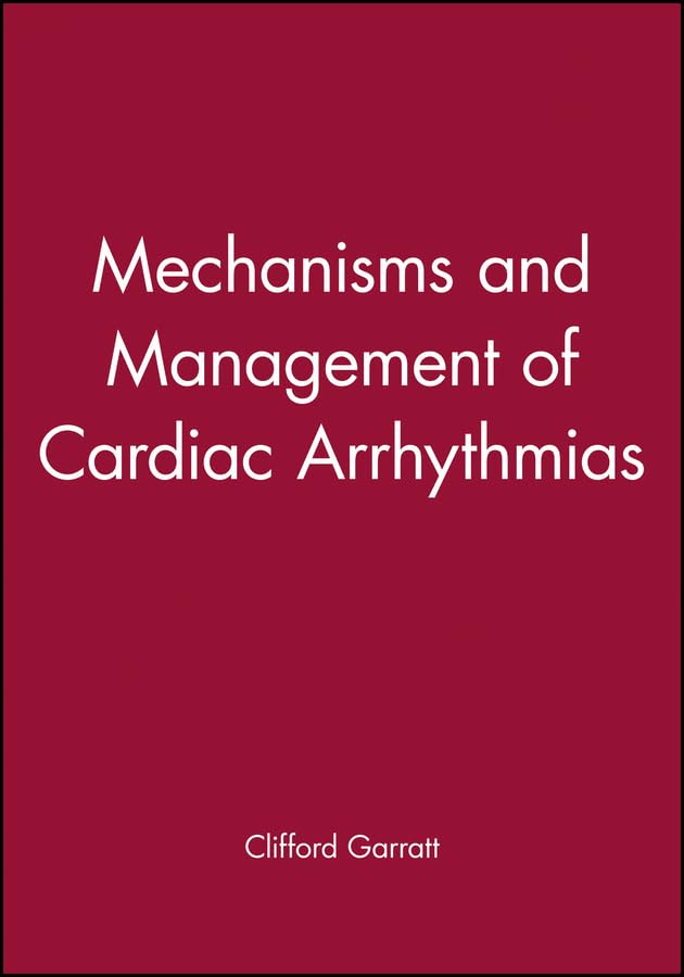 Buy Mechanisms and Management of Cardiac Arrhythmias — BookShops.in