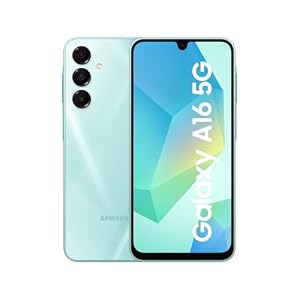 Samsung Galaxy A16 5G Smartphone ohne Vertrag, Handy mit Android, 50-MP-Hauptkamera, 16,91 cm / 6,7" Display, 128 GB, Light Green, 2,5 Jahre Herstellergarantie [Exklusiv bei Amazon]