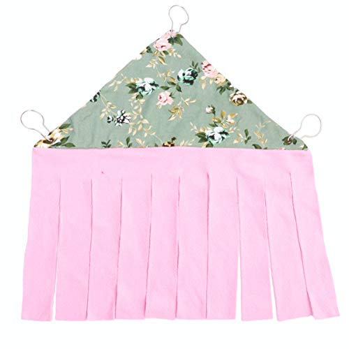 VILLCASE Rede de Papagaio Gaiola de PÃ¡ssaro Habitat de Rede RÃ©ptil DecoraÃ§Ã£o para Escalada Algod