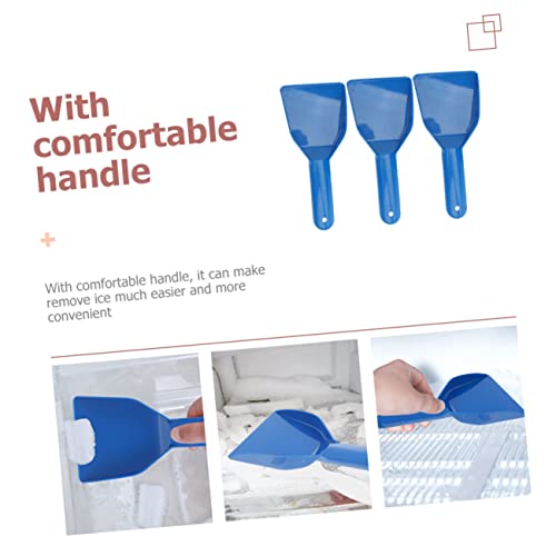 Gogogmee 3pcs Deicing Shovel Ice Removing Shovel Household Cleaning Tools Clean Car Multipurpose Tool Snow Shovel Household Frost Shovel Window Plastic Ice Scraper to Disassemble