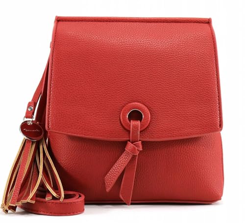 Sac crossbody Tamaris Carolina S rouge petit sac bandoulière femme zip