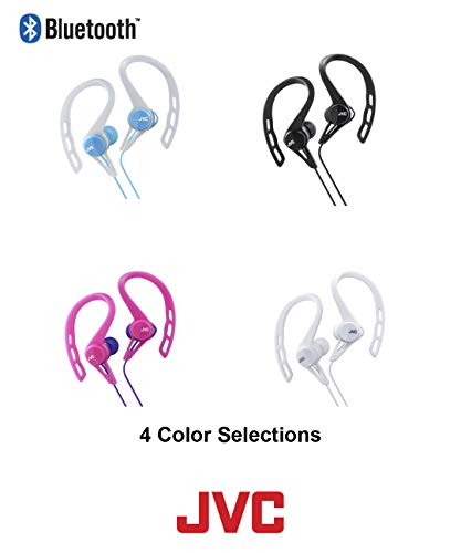 Jvc Wireless Sports Ear Clip Headphones, Bluetooth Connectivity, Sweat Proof Ipx2, Pivot Motion Fit - Haec20Btw (White) #TOP6