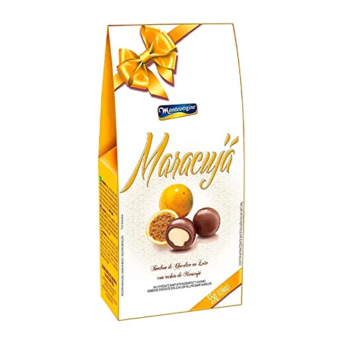 Bombom de Chocolate Recheio Maracujá 55g - Montevérgine