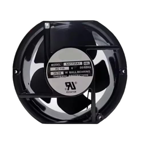 Ventilateur SA1725A1HBL pour éviter la surchauffe des machines industrielles 110V 36W