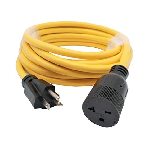 Parkworld NEMA 6-20 Extension Cord 6-20P to 6-20R (T Blade Female Also for 6-15R Adapter) 250V, 20A, 5000W UL Listed (25FT) Cover
