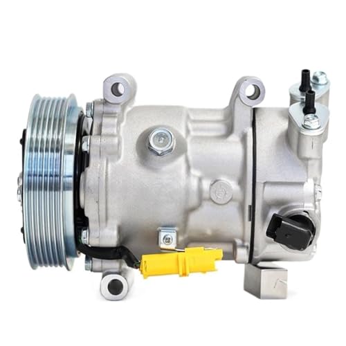 SD6C12 Air Conditioning AC Compressor Compatible FOR PEUGEOT 207 CC Compatible For Citroen DS3 C4 1607424980 1671553680 6453QJ 9678656080 9651910980