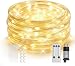 Lichtschlauch Außen 15M LED Schlauch Lichterkette Außen Lichtschlauch Outdoor IP67 Wasserfest 8 Modi Dimmbar Fernbedienung Timer Warmweiß Lichterschlauch Aussen Für Innen Außen Party (Warmweiß 15M)