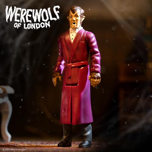 Image of Super7 Universal Monsters Werewolf of London - 3.75 inch Universal Monster Movies Action Figure Classic Movie Collectibles and Retro Toys