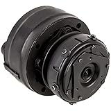 AC Compressor & 5' V-Belt A/C Clutch For Chevy Cadillac AMC Mercedes Volvo Replaces York R4 w/Rear...