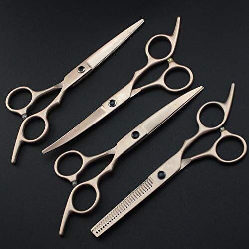 Tijeras De Peluquería Para Perros Tijeras De Peluquería Para Mascotas Kits De Tijeras De Peluquería Para Mascotas Profesionales, Tijeras De Corte Tijeras Curvas Tijeras Tijeras Estuche De Cuero