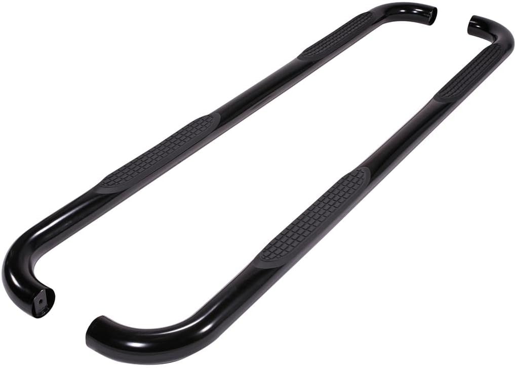 TrailFX A0060B Steel Round Black Powder Coated Nerf Bar