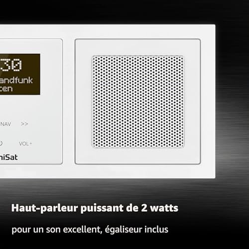 Radio DAB+ encastrable murale TechniSat DIGITRADIO UP 55 gain de place Bluetooth - 6