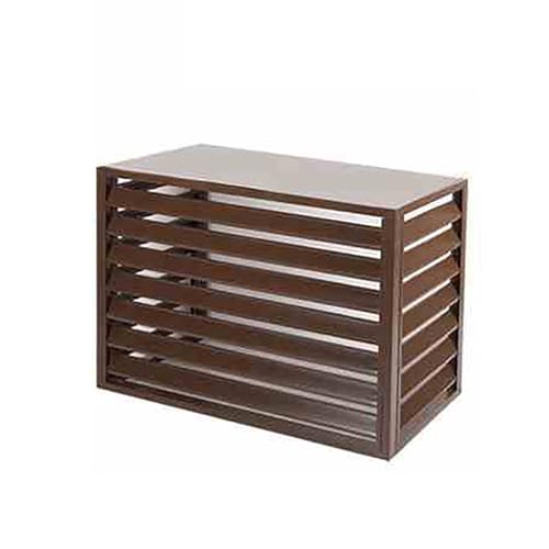 AEGCAOJH Cubierta de Aluminio para Aire Acondicionado, Rejillas Protectoras para Bombas de Calor, mampara Decorativa para privacidad, Soporte para Flores, contenedor para Basura, Separador