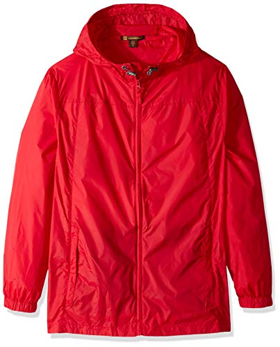 AquaGuard Men's Essential Rainwear, Red, Large