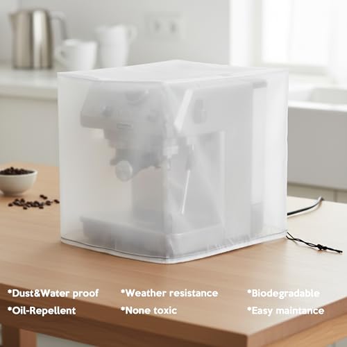Image of Mixer Dust Cover also for Coffee Maker,Ice Cream Machine other Kitchen Appliance Dust Cover Water Proof Lightweight, Compatible with KitchenAid, Hamilton,Ninja,Breville,Nuwave -15W x12D x18H in