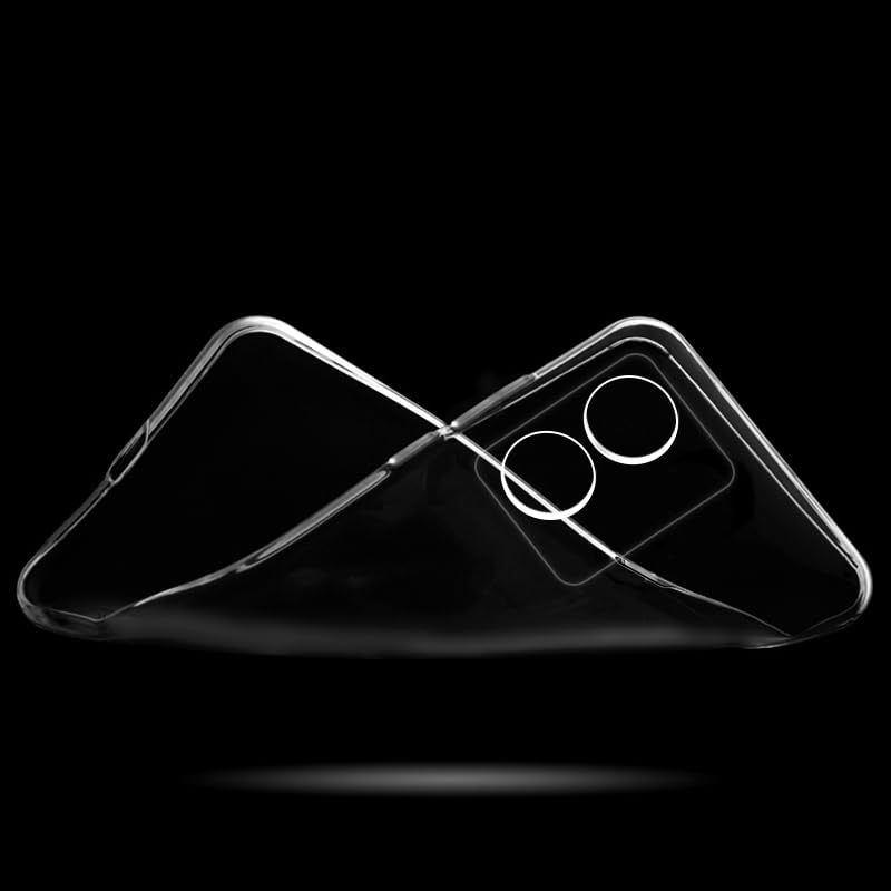 Per HMD Key Custodia,Trasparente Armatura Silicone Urto
