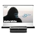AWOL VISION LTV-2500 with 120" Motorized Rising Matte White Projector Screen Bundle, 4K UHD Ultra Short Throw Triple Laser Projector with Dolby Vision & Atmos with 120" Motorized Rising Matte White Pr