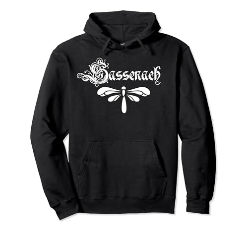 Sassenach Dragonfly Outlander English Scottish Hoodie Pullover Hoodie