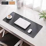 キーボードパッド 可愛い マウス対応 キーボードマット マウスパッド 長寿命 PUレザー コルク 拭ける 極めて薄い 耐久性 ゲーミングマウスパット カラー すべり止め 防水 ノートパソコンマット 書きやすい 仕事 長寿命 机の表面の保護 120cm*60cm コンピューター用