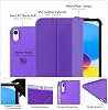 Funda MoKo para iPad (A16) 11ª Generación, Funda para iPad 10ª Gen, Violeta Púrpura 6