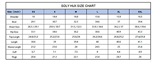Soly Hux Women's Maternity Sets 2 Piece Outfits Long Sleeve Split Hem Top And Adjustable Elastic Waist Pants Apricot S #TOP5