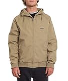 chaqueta snow hombre volcom Largo hasta la cintura Volcom Raynan Update Chaqueta, Hombre, Khaki, M