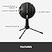 Logitech for Creators Blue Snowball iCE USB Microphone for Gaming, Streaming, Podcasting, Twitch, YouTube, Discord, Recording for PC and Mac, Plug & Play - White