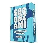 SBRONZAMI™ - Gioco di Carte alcolico - L’originale - Party Game tra amici | +18 | Mazzo base 1° edizione - 60 carte - Edizione Italiana