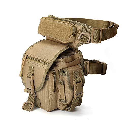 Opener Outdoor Tactical Camouflage Leg Bag Multi-function Riding Hiking Waterproof Leg Bag Tool