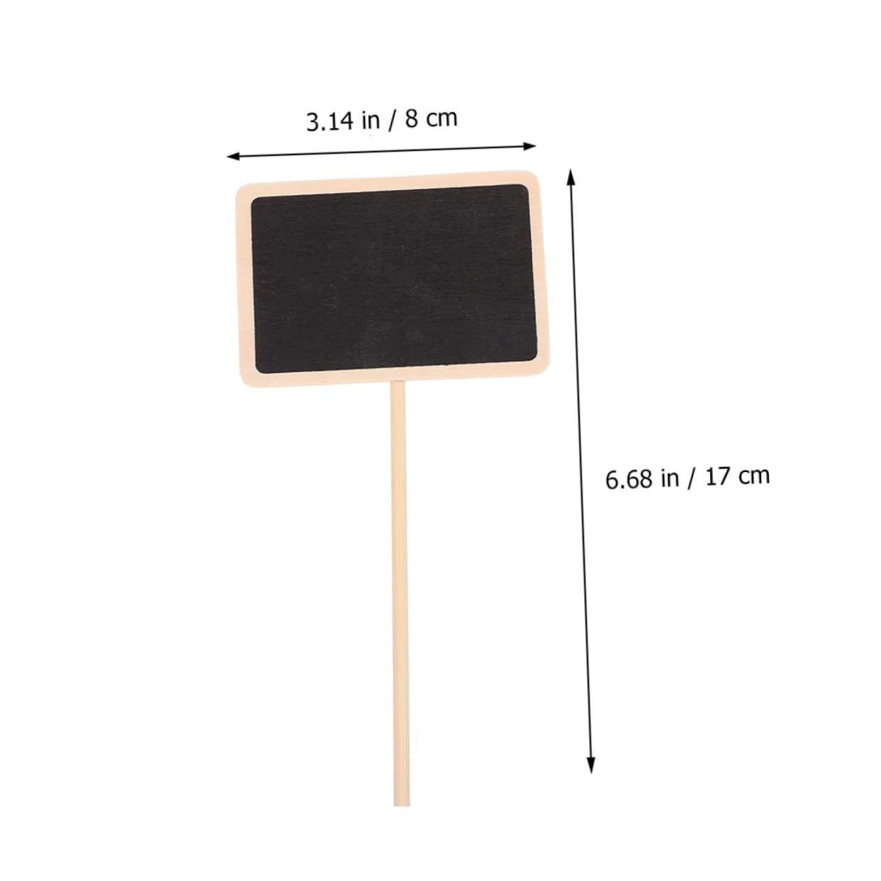 BESPORTBLE 3 Set Di Etichette Per Piante Grasse Da Giardino Picchetti in Legno Per Piante Facili Da Scrivere Identificazione Per Giardinieri 20 Pezzi*3