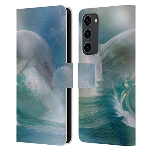 Funda Samsung Galaxy S23+ con delfines marinos ideal para tus vacaciones en la playa