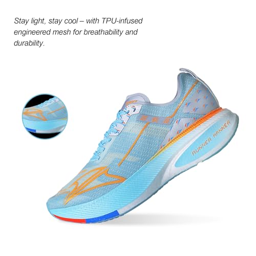 Carbon Plate Running Shoes for Men – Cushioned, Lightweight, Breathable, Non-Slip Road Sneakers4
