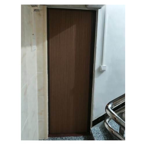 AMUFJJ Falttür Falttüren Innentüren Schiebetür Anpassbare Falttüren Wabenstruktur 175 200 203 205 215 220 cm Höhe, Innentüren & Temporäre Falttür Mit Schloss Für Büro/Lagerraum(80x190cm/31.5x74.8in)