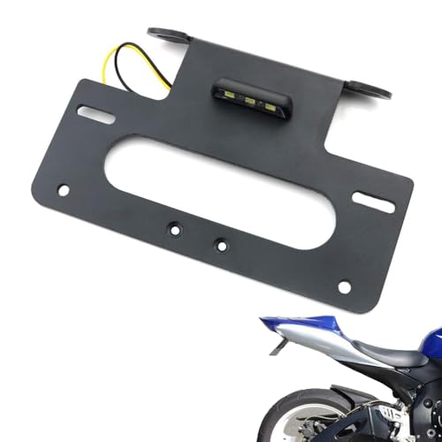 Xitomer Fender Eliminator, Fit for GSXR600 K6 K8 2006 2007 2008 2009 2010 Tail Tidy Fit for GSXR750 plate holder, license plate holder With LED License Plate Light