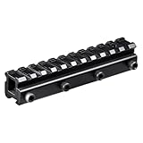 BARSKA Dovetail - Weaver Converter Riflescope Mount Black, One Size