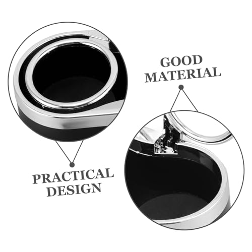 Portavasos doble de plástico para auto multifuncional miniatura 4