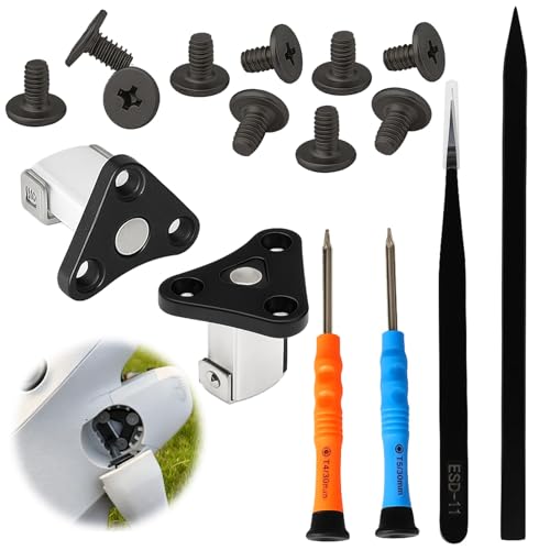 Amztour Pivot de Bras Avant pour DJI Mini 3/Mini 4 Pro Charnière de Bras Drone Rechange Drone Métal avec Kit D'outils Tournevis Tweezers Pry Bar Axe de Bras Avant pour DJI Mini 4 Pro/Mini 3
