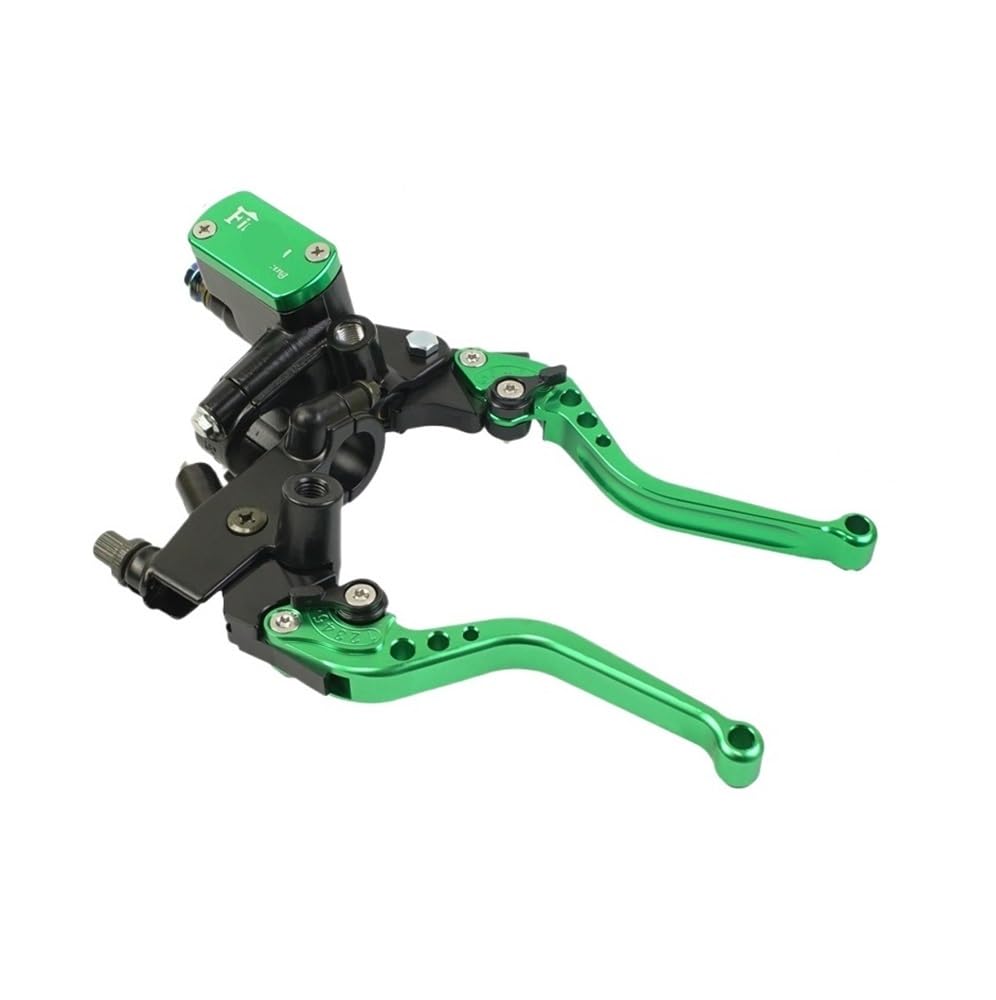 Dagmara Green Shorter Drum Brake Cable Clutch Line Master Cylinder Lever Set Universal For For 22Mm Motorbike Accessories