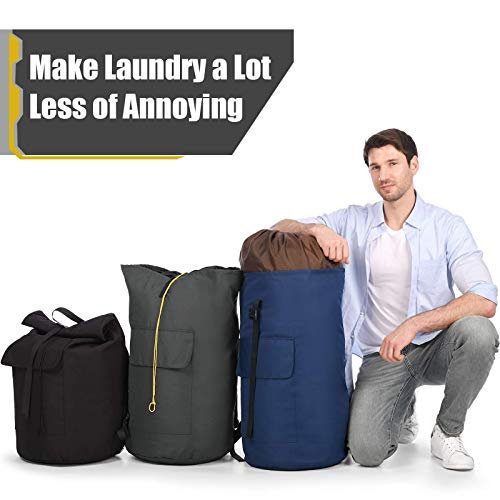 Laundry Backpack Bag, 115L Extra Large Laundry Bag With Straps, Heavy Duty Laundry Bag Backpack, Portable Backpack Laundry Bag For College Dorm, Apartment, Laundromat, College Laundry Bag For Students #TOP5