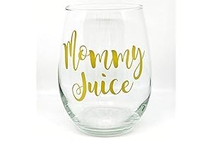 Mother's Day Delight: Premium 21oz Stemless Wine Glass for Moms