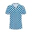 Blue White Polka Dots