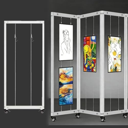 Expositor plegable para obras de arte y...